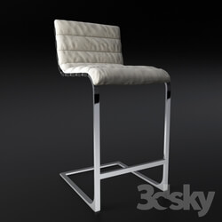 Chair - Restoration Hardware - Oviedo Upholstered Barstool 