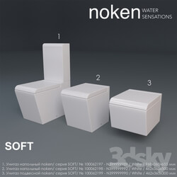 Toilet and Bidet - NOKEN ON SOFT 