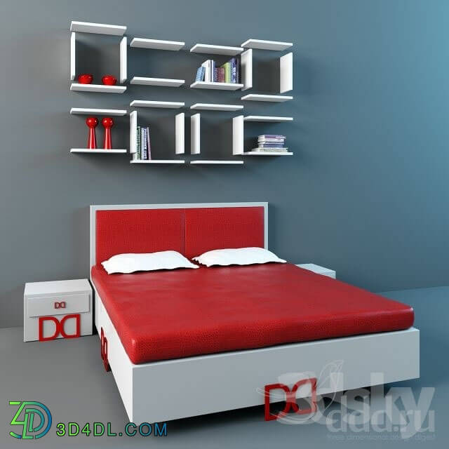 Bed - Bed _ wall Panel Full