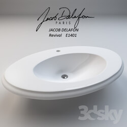 Wash basin - JACOB DELAFON revival _E1401_ 