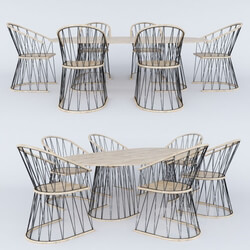 Table _ Chair - Designer table by Velichko Velikov 