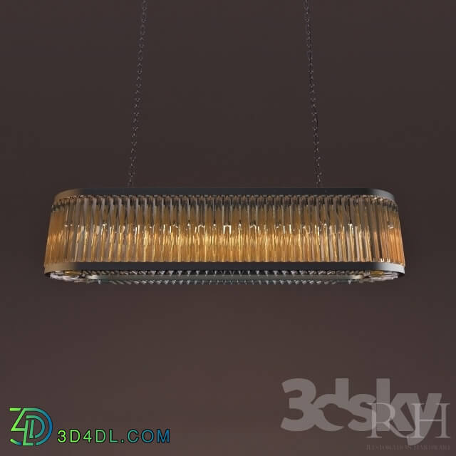 Ceiling light - Rectangular Chandelier 68290404 IRON