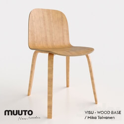 Chair - Muuto VISU wood base 