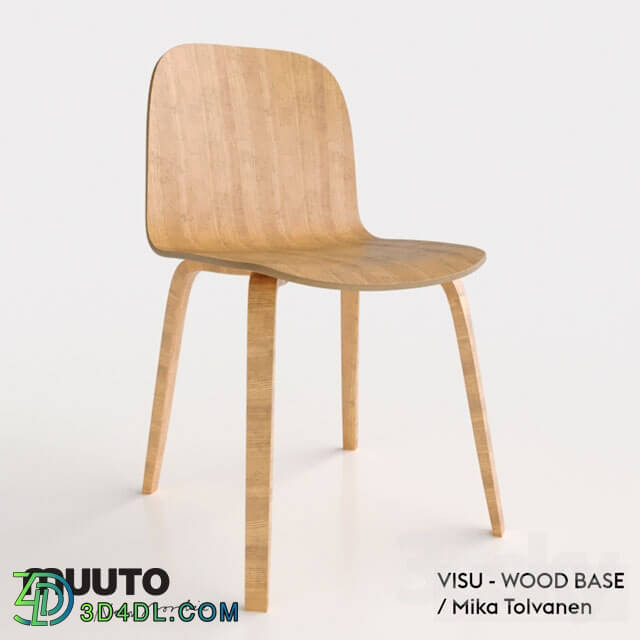 Chair - Muuto VISU wood base