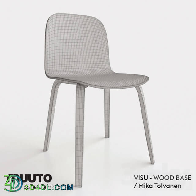 Chair - Muuto VISU wood base