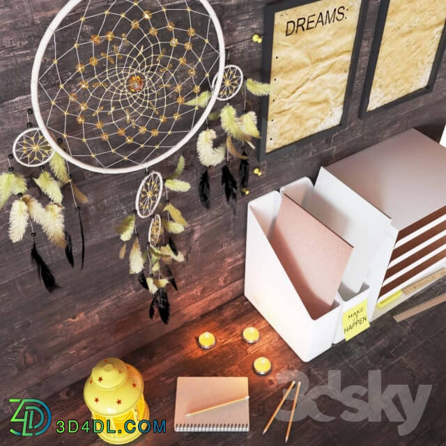 Decorative set - dreamcatcher second set