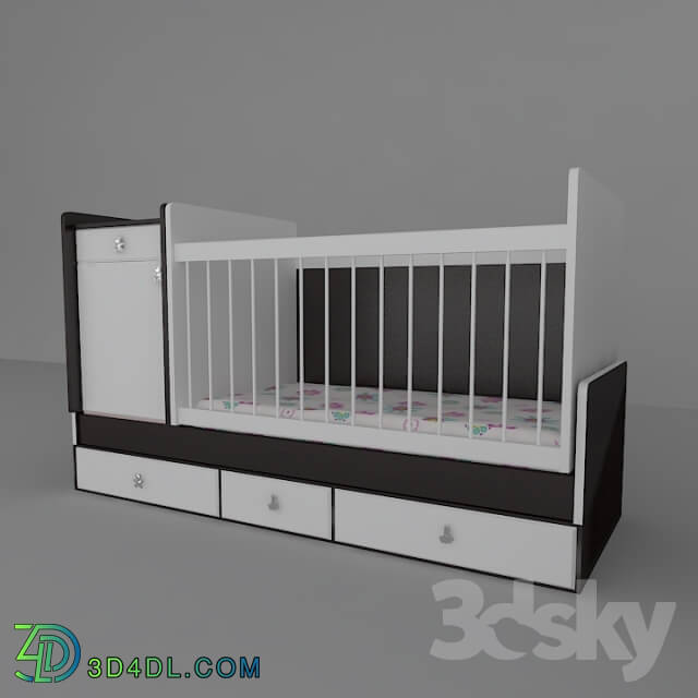 Bed - Cot Bertoni