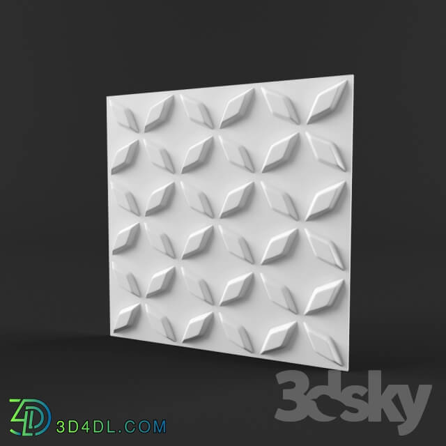 Other decorative objects - 3D panel WallArt Saiphs