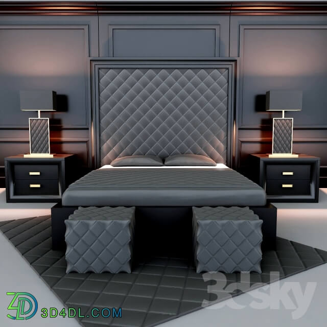 Bed - bedroom set