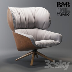 Arm chair - Chair TABANO _B_B Italia_ 