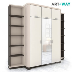 Wardrobe _ Display cabinets - Art Way -  _Canto Modern Leather_ 