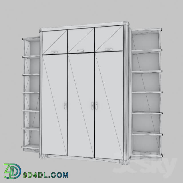 Wardrobe _ Display cabinets - Art Way -  _Canto Modern Leather_