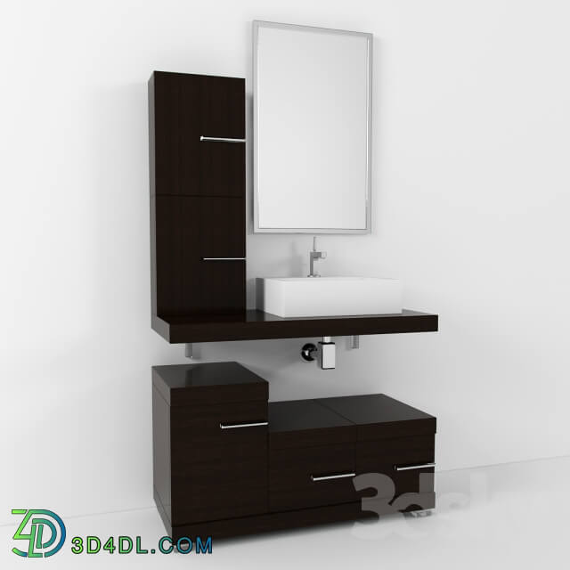 Bathroom furniture - INVE_conjunto 107