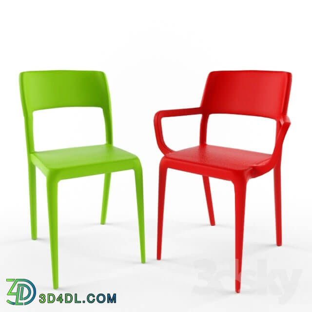 Chair - Chair and armchair Midj Nene