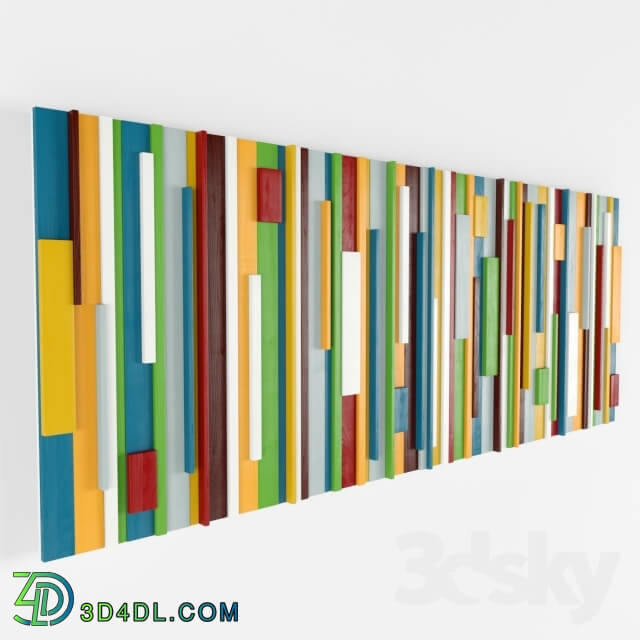 Other decorative objects - Wood Panel wall art