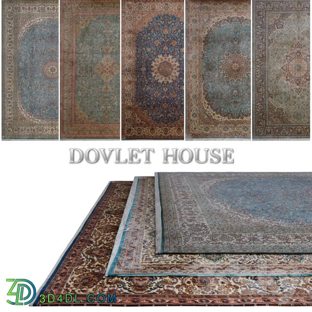 Carpets - DOVLET HOUSE Carpets 5 pieces _part 88_