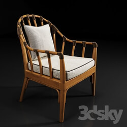 Chair - The rattan armchair 