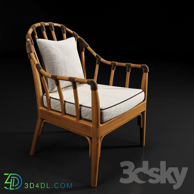 Chair - The rattan armchair