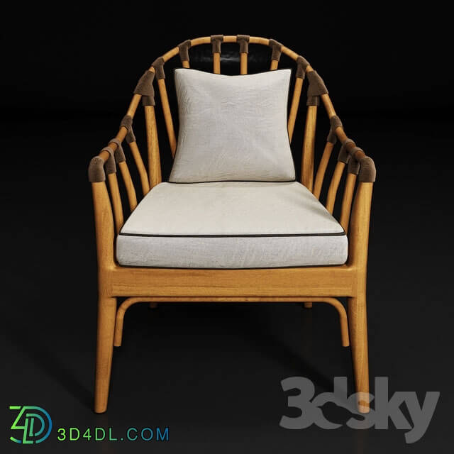 Chair - The rattan armchair