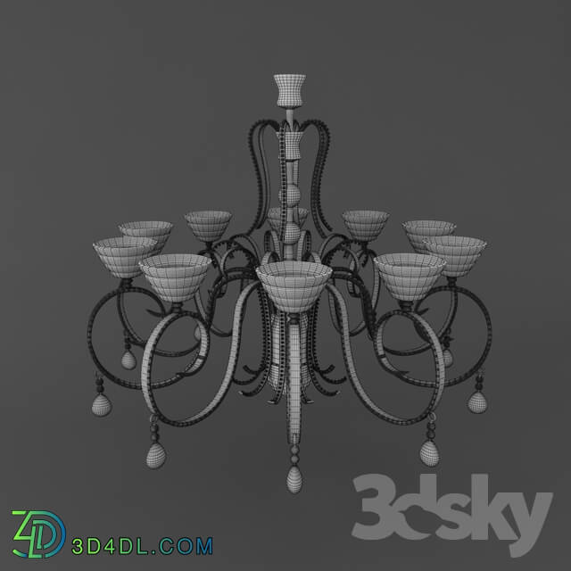 Ceiling light - Suspended chandelier