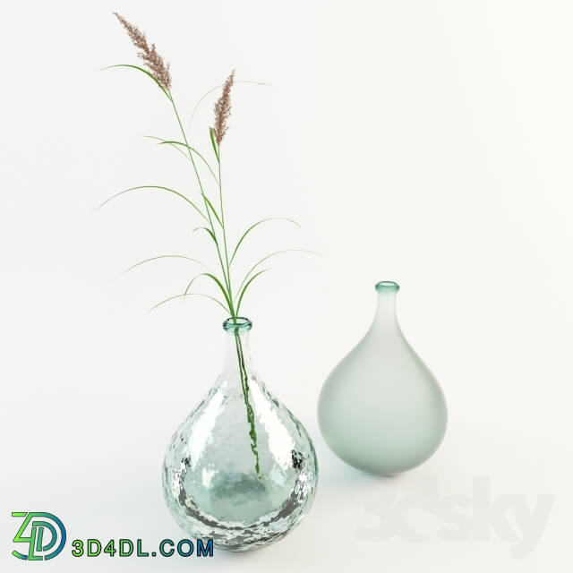 Vase - hand blown glass