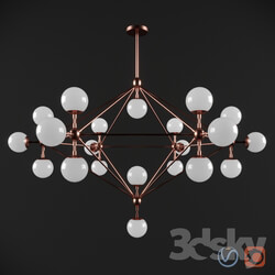 Ceiling light - Modo Chandelier 21 Globe 
