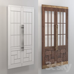 Doors - antigue wooden door 
