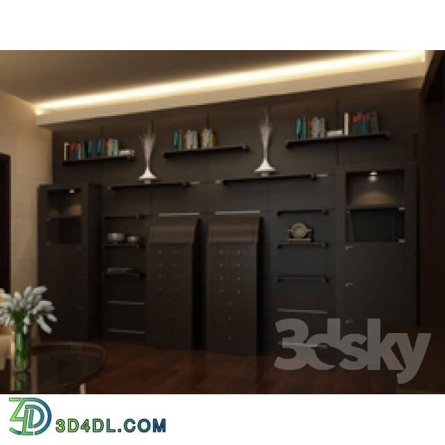 Wardrobe _ Display cabinets - Wall