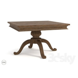 Table - Chateau belvedere small dining table 8831-0008-47 