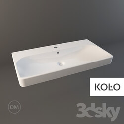 Wash basin - KOLO Countertop sink TRAFFIC_ 90 cm 