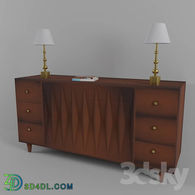 Sideboard _ Chest of drawer - modern wooden console