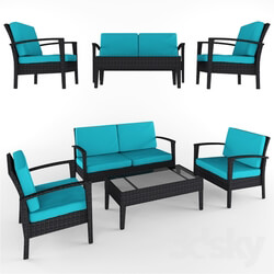 Other - Leonore Sofa Set with Cushion 
