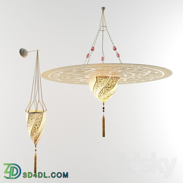 Ceiling light - Luminaires in Oriental style