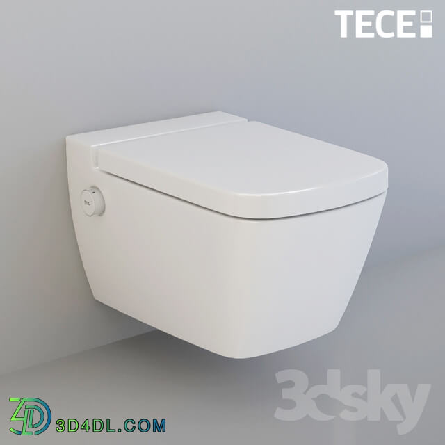 Toilet and Bidet - Toilet bidet TECEone OM