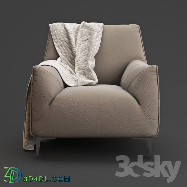 Arm chair - Natuzzi Italia Dolly Chair