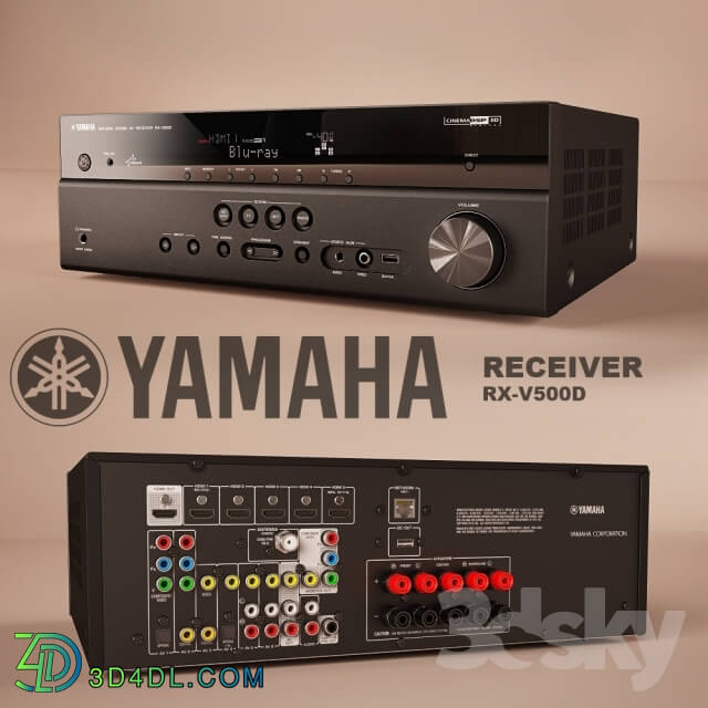 Audio tech - Receiver YAMAHA RX-V500D