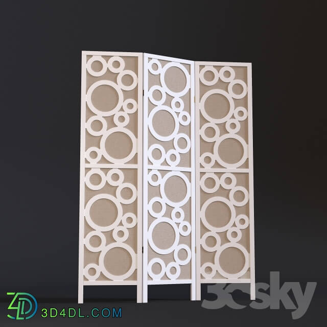 Other decorative objects - Bubble Design Folding Screen