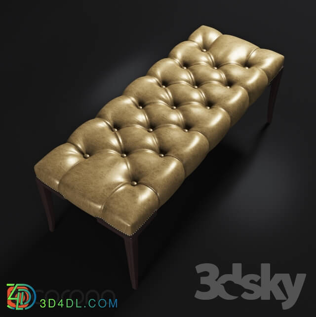 Other soft seating - Baker Furniture Adam Bench - 6334