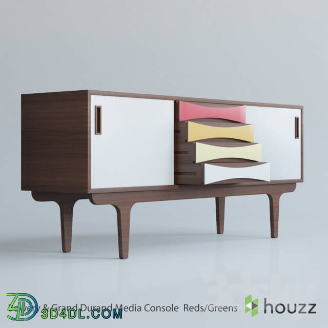 Sideboard _ Chest of drawer - Bowery _amp_ Grand Durand Media Console