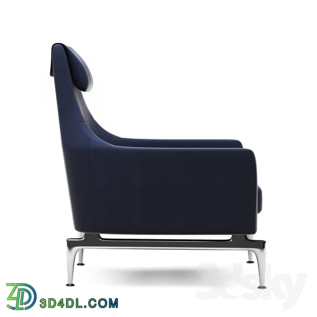 Arm chair - Vitra Suita Fauteuil _amp_ Ottoman