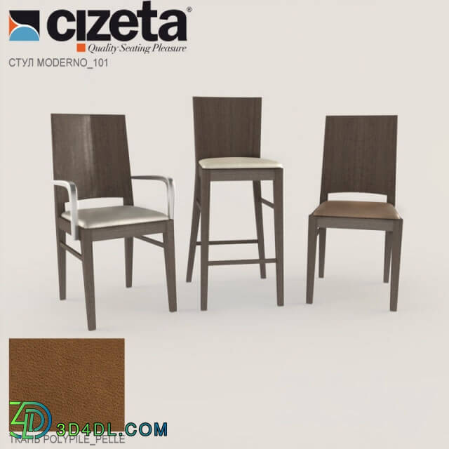 Chair - Chairs Cizeta model 101-moderno