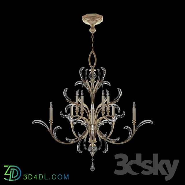 Ceiling light - Fine Art Lamps 701340 _Silver_