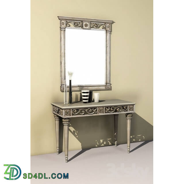 Sideboard _ Chest of drawer - Console with mirror