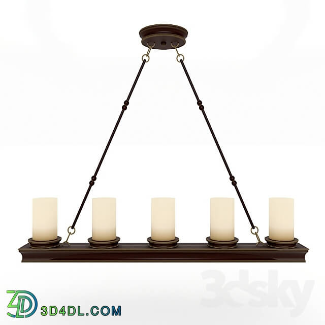 Ceiling light - VERANDA LINEAR CHANDELIER