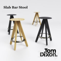 Chair - Tom Dixon Slab Bar Stool 