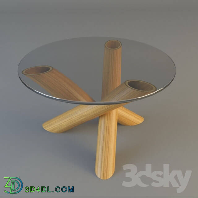 Table - Coffee table made of bamboo