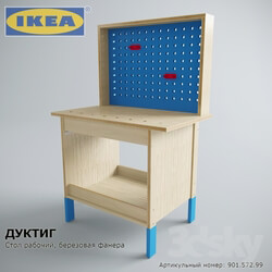 Table _ Chair - DUKTIG worktable production factory IKEA 