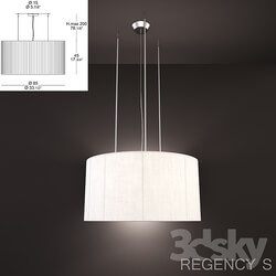 Ceiling light - Hanging lamp Leucos REGENCY S 