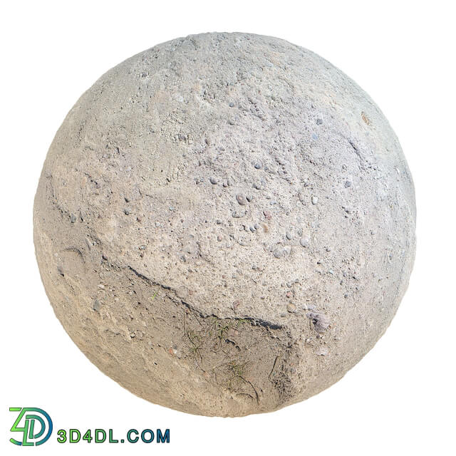 CGaxis-Textures Concrete-Volume-16 rough concrete with rocks (04)