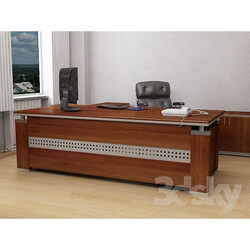 Office furniture - Rukovoditel_skij table with thumbs 